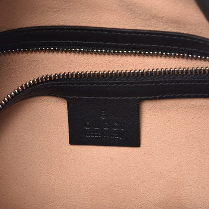 Gucci Calfskin Dog Embroidered Extra Large Dionysus Hobo Black 6 of 9