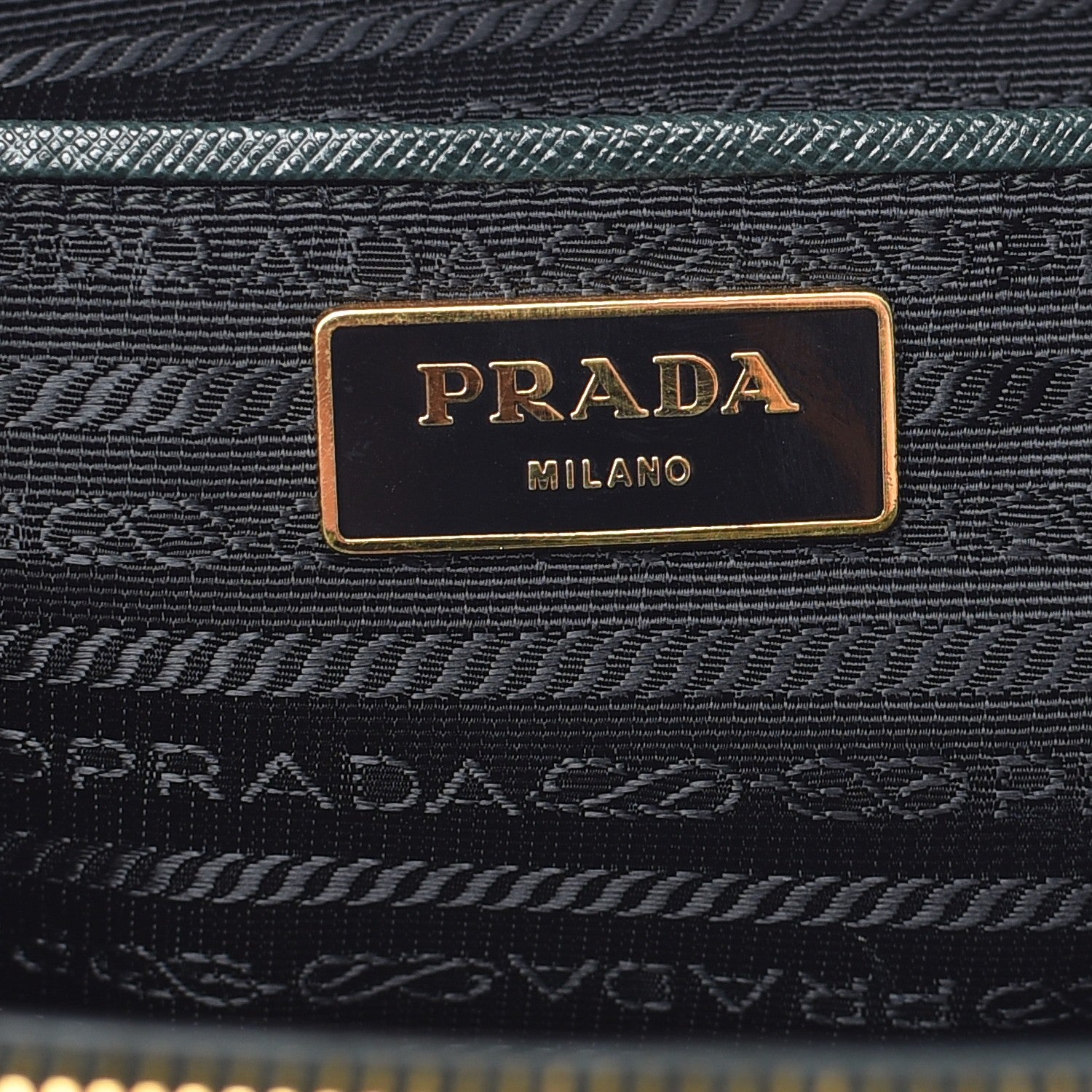 Prada Saffiano Medium Galleria Double Zip Tote Smeraldo 6 of 9