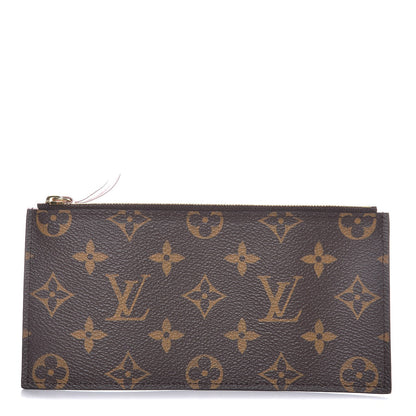Louis Vuitton Monogram Felicie Chain Wallet Zippered Insert Rose Ballerine 1 of 5