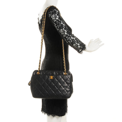 Chanel Caviar Quilted Shoulder Bag Black 2 of 9