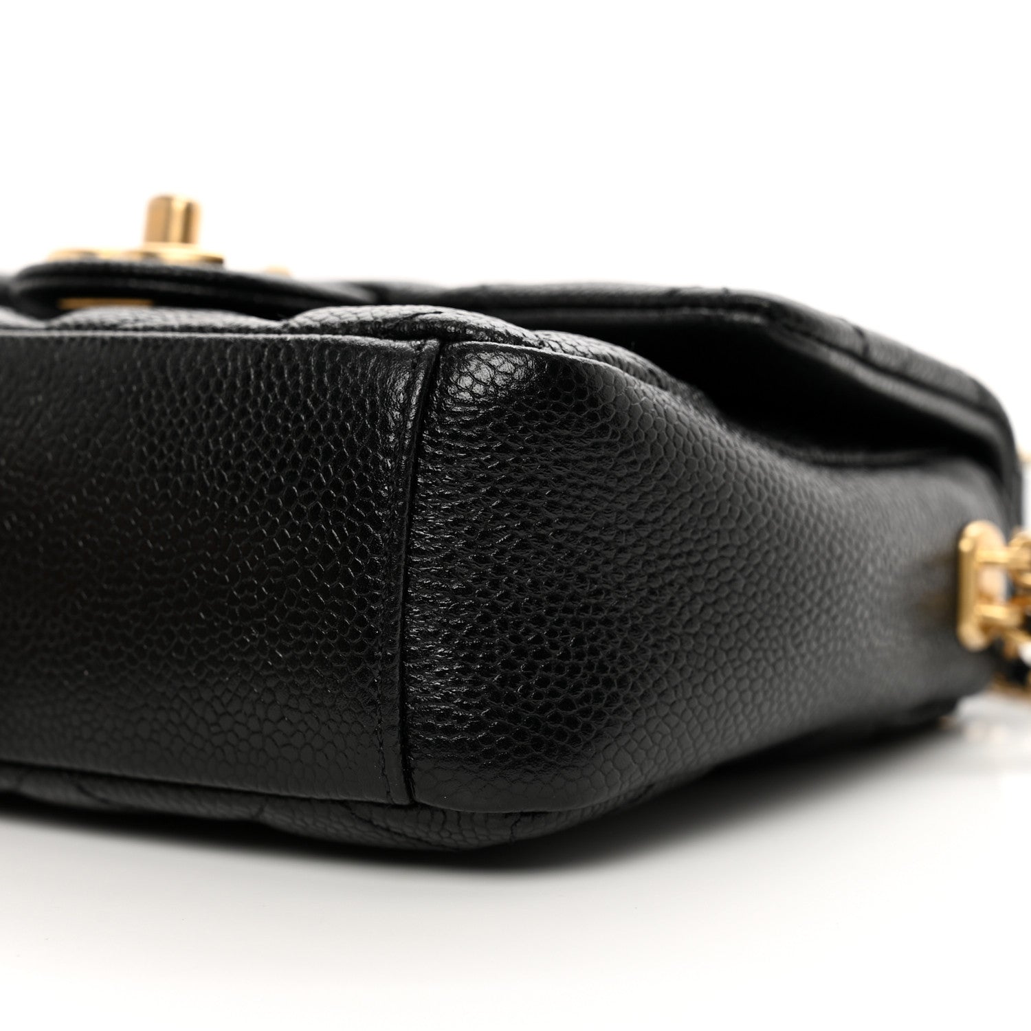 Chanel Caviar Quilted Mini Chain Soul Flap Black 9 of 10