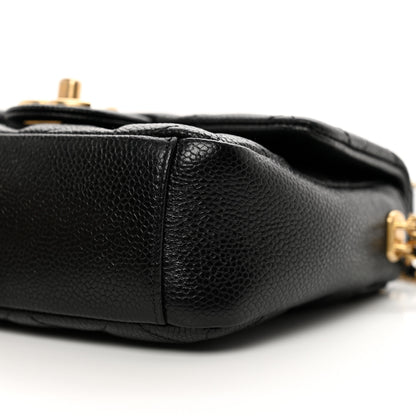 Chanel Caviar Quilted Mini Chain Soul Flap Black 9 of 10