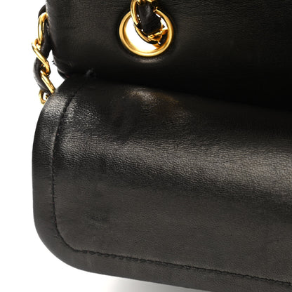 Chanel Lambskin Quilted Small Double Flap Black 14 of 14
