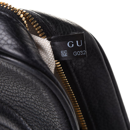 Gucci Pebbled Calfskin Small Soho Disco Bag Black 8 of 12