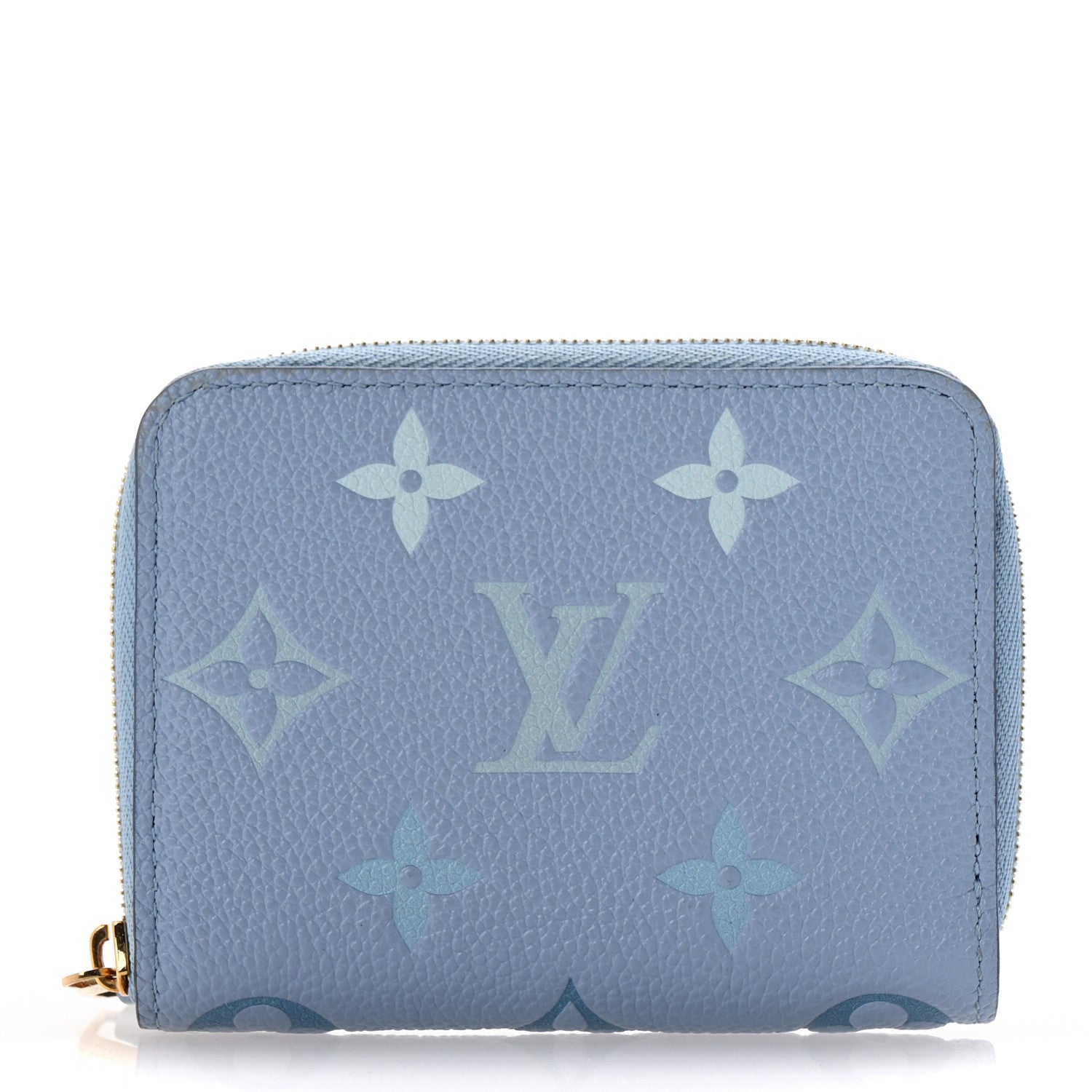 Louis Vuitton Empreinte Monogram Giant By The Pool Zippy Coin Purse Summer Blue 1 of 10