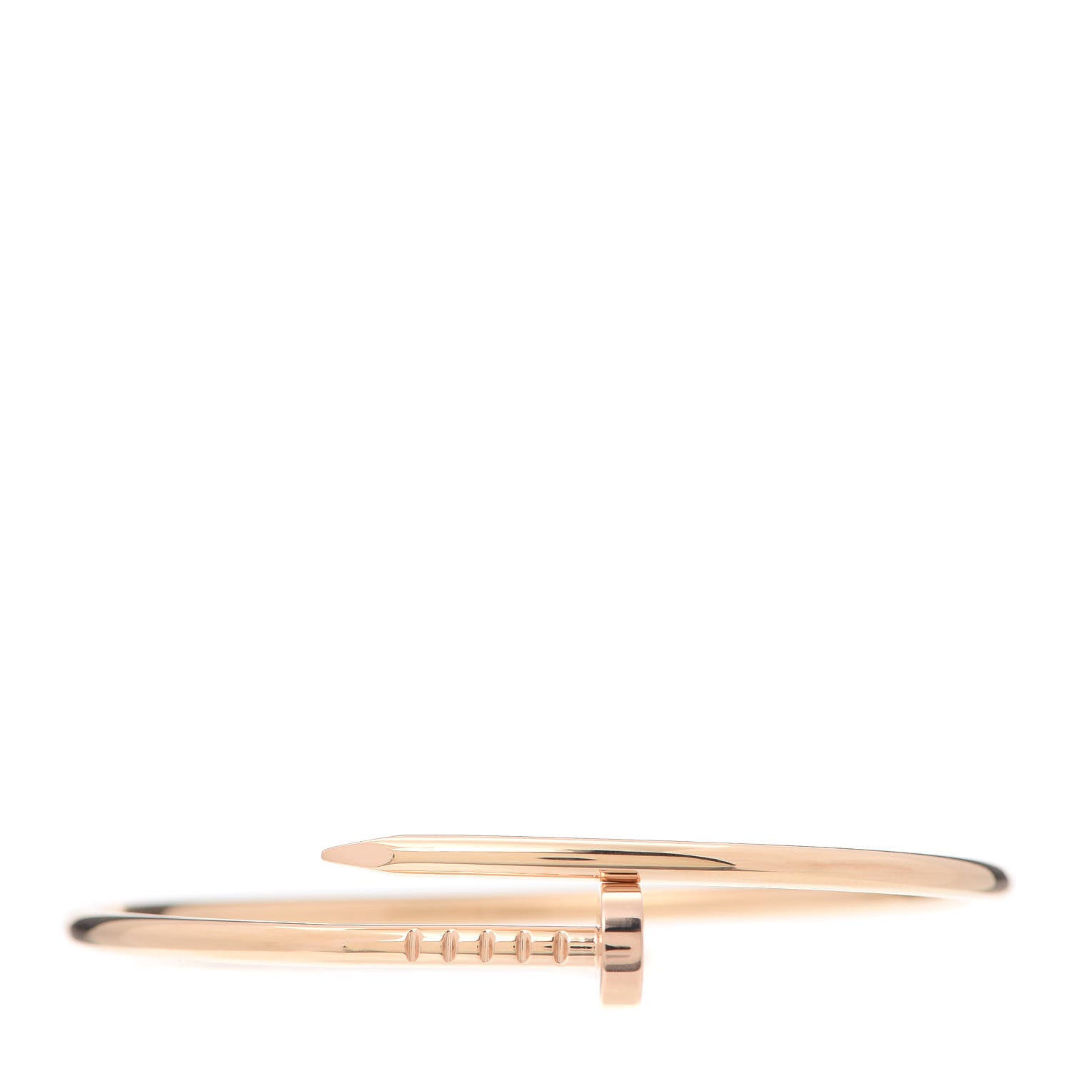 Cartier 18K Pink Gold Small Juste Un Clou Bracelet 15 1 of 5