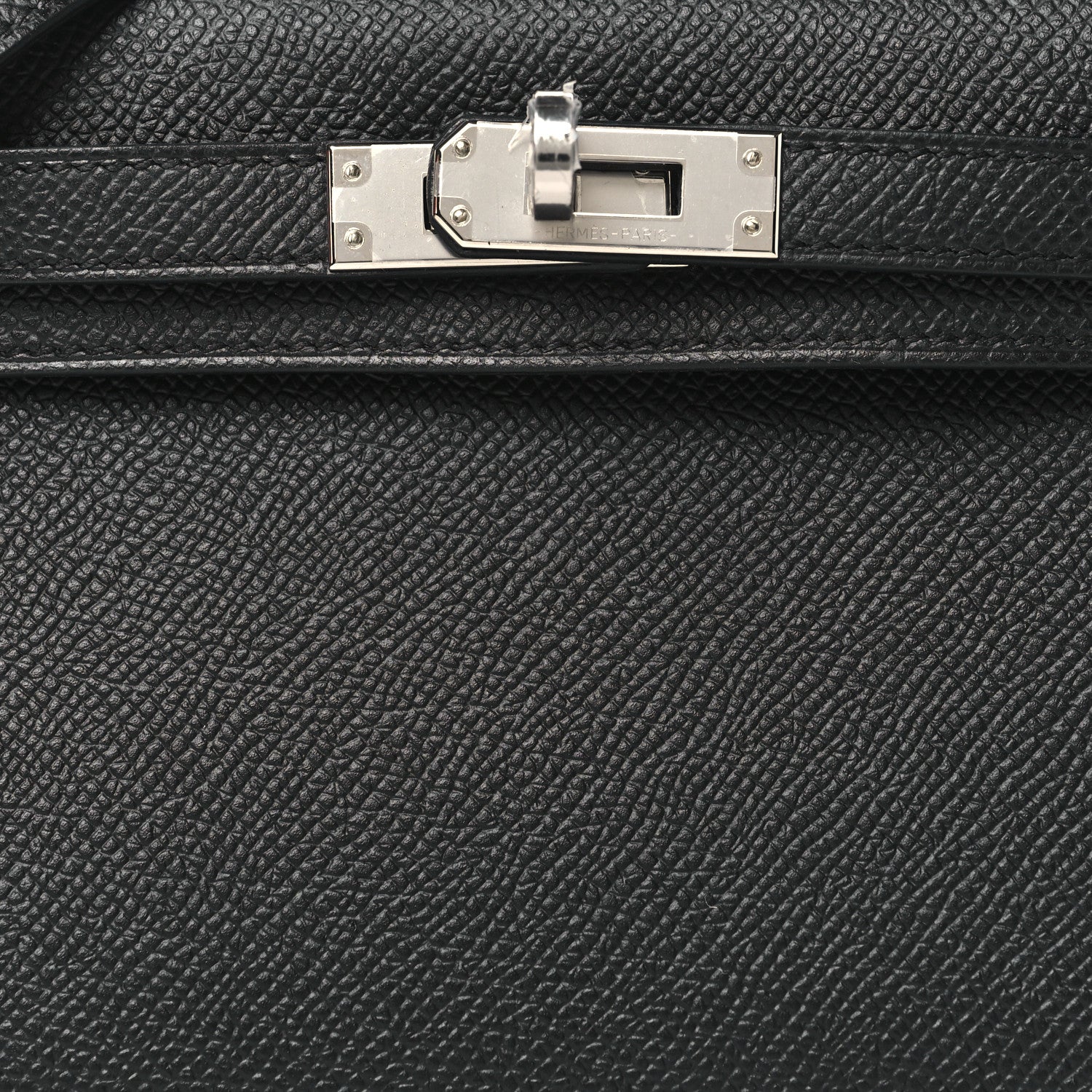 Hermes Epsom Mini Kelly Sellier 20 Black 8 of 11