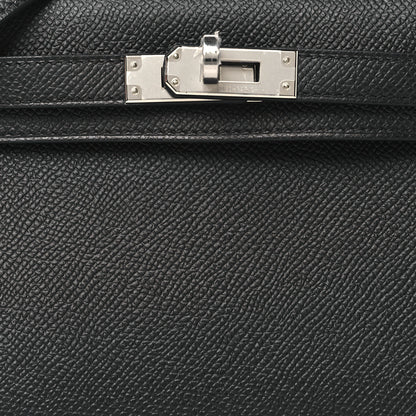 Hermes Epsom Mini Kelly Sellier 20 Black 8 of 11