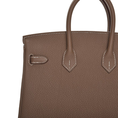Hermes Togo Birkin 25 Etoupe 20 of 27