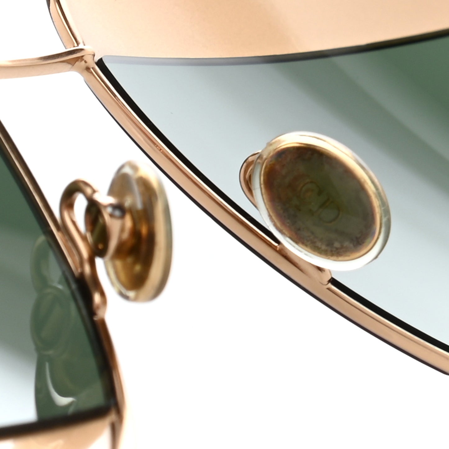 Split 1 Aviator Sunglasses Gold