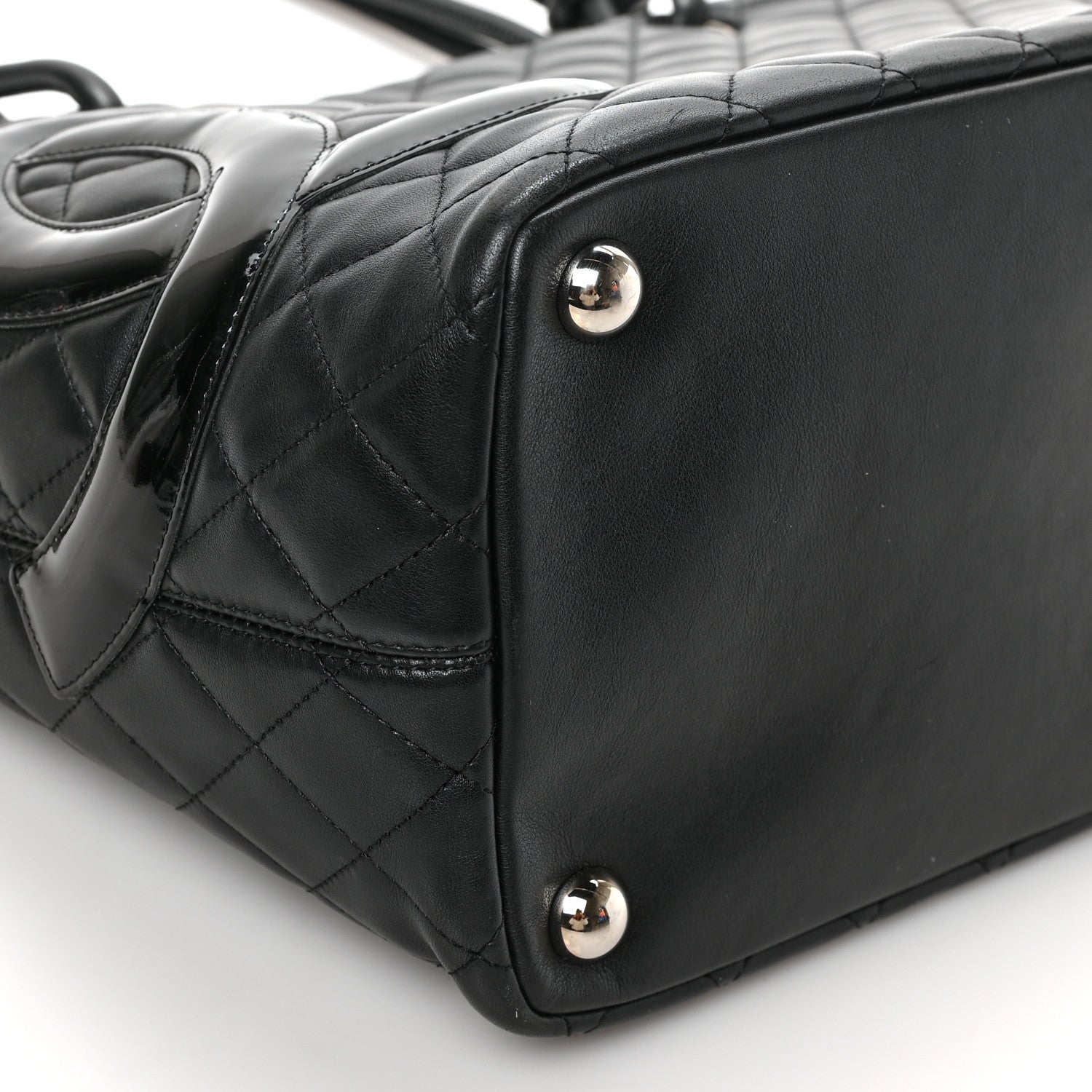 Chanel Calfskin Quilted Large Cambon Tote Black 8 of 9