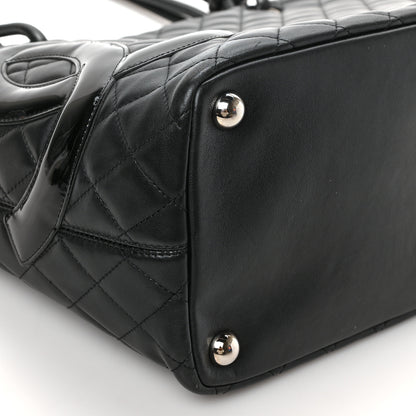 Chanel Calfskin Quilted Large Cambon Tote Black 8 of 9