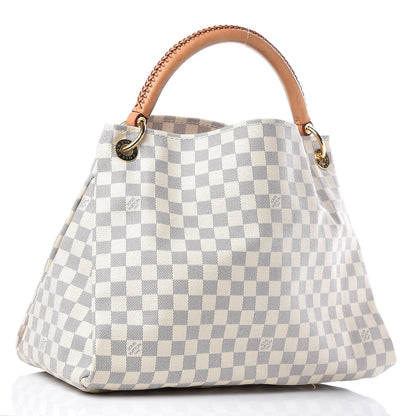 Louis Vuitton Damier Azur Artsy MM 3 of 17