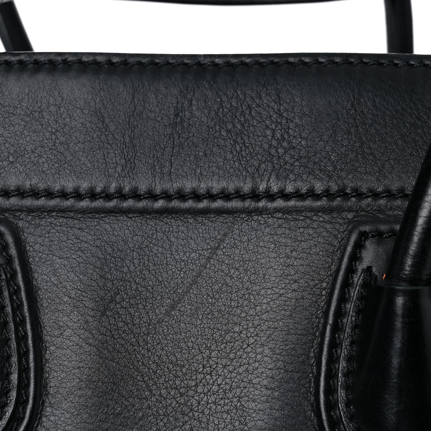 Celine Supple Calfskin Medium Phantom Luggage Black 17 of 24
