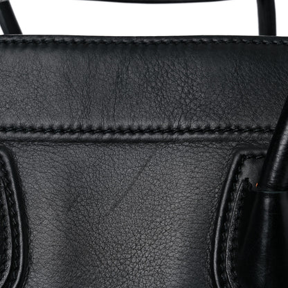 Celine Supple Calfskin Medium Phantom Luggage Black 17 of 24