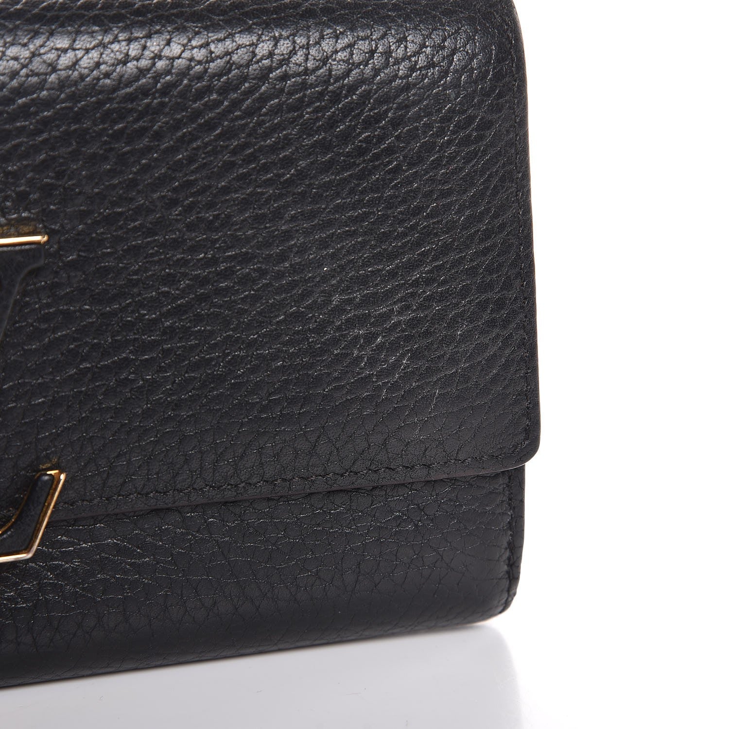 Louis Vuitton Taurillon Capucines Wallet Black 8 of 9