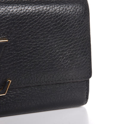 Louis Vuitton Taurillon Capucines Wallet Black 8 of 9