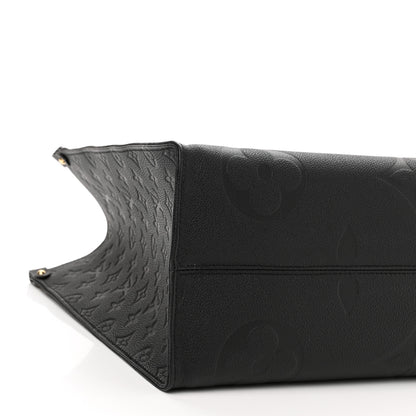 Louis Vuitton Empreinte Monogram Giant Onthego GM Black 8 of 9