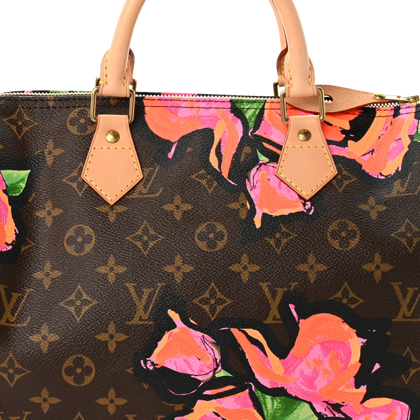 Monogram Roses Speedy 30