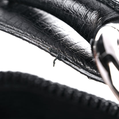Gucci Monogram Large Horsebit Chain Hobo Black 12 of 16