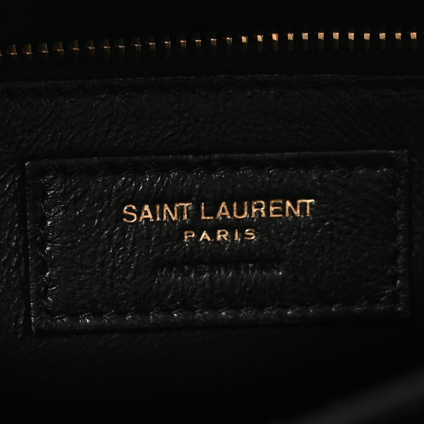 Grain De Poudre Monogram Cassandra Clasp Bag Black