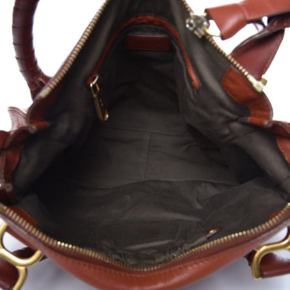 Chloe Calfskin Medium Marcie Satchel Tan 9 of 15