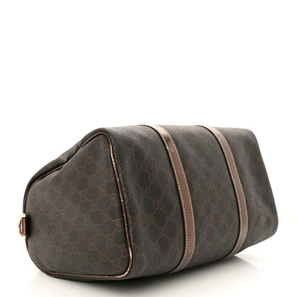Gucci GG Supreme Monogram Medium Joy Boston Dark Brown Bronze 4 of 27