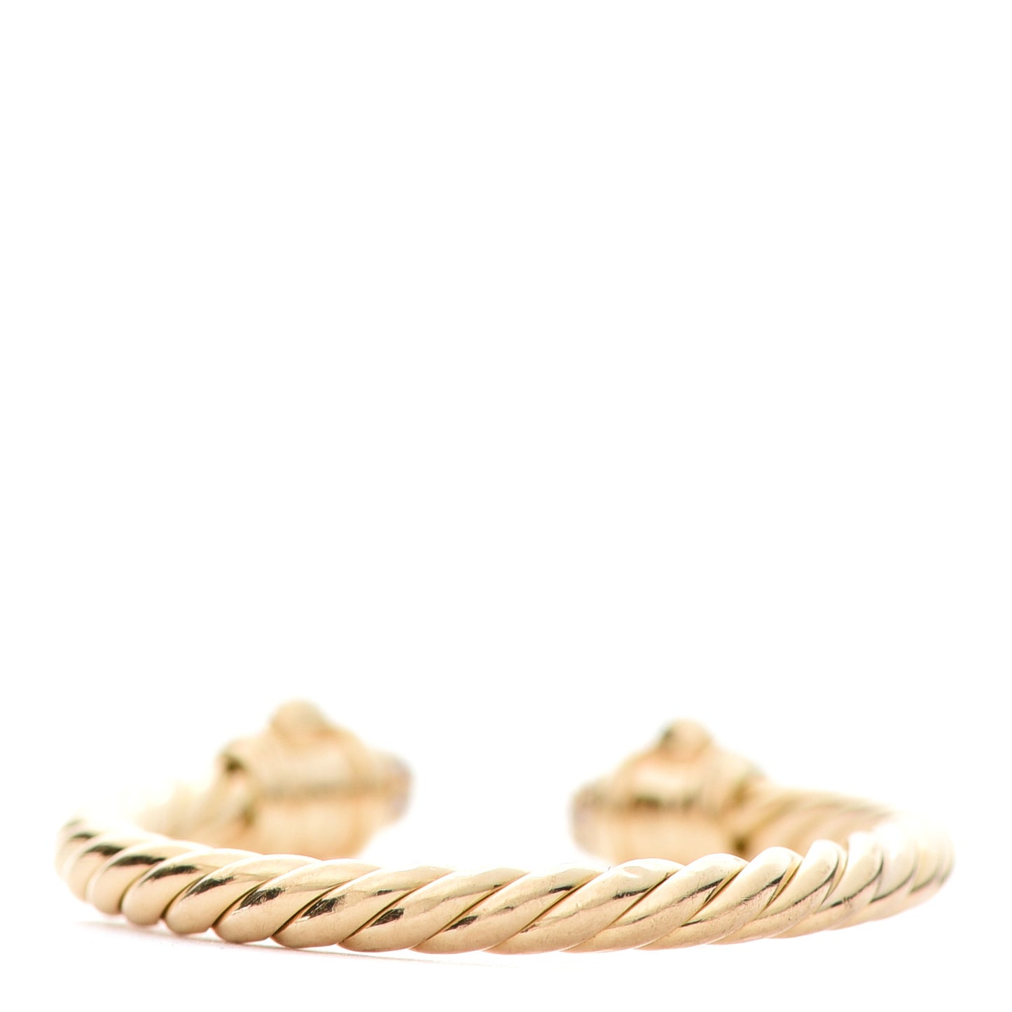18K Yellow Gold Diamond Renaissance Ring 54 7