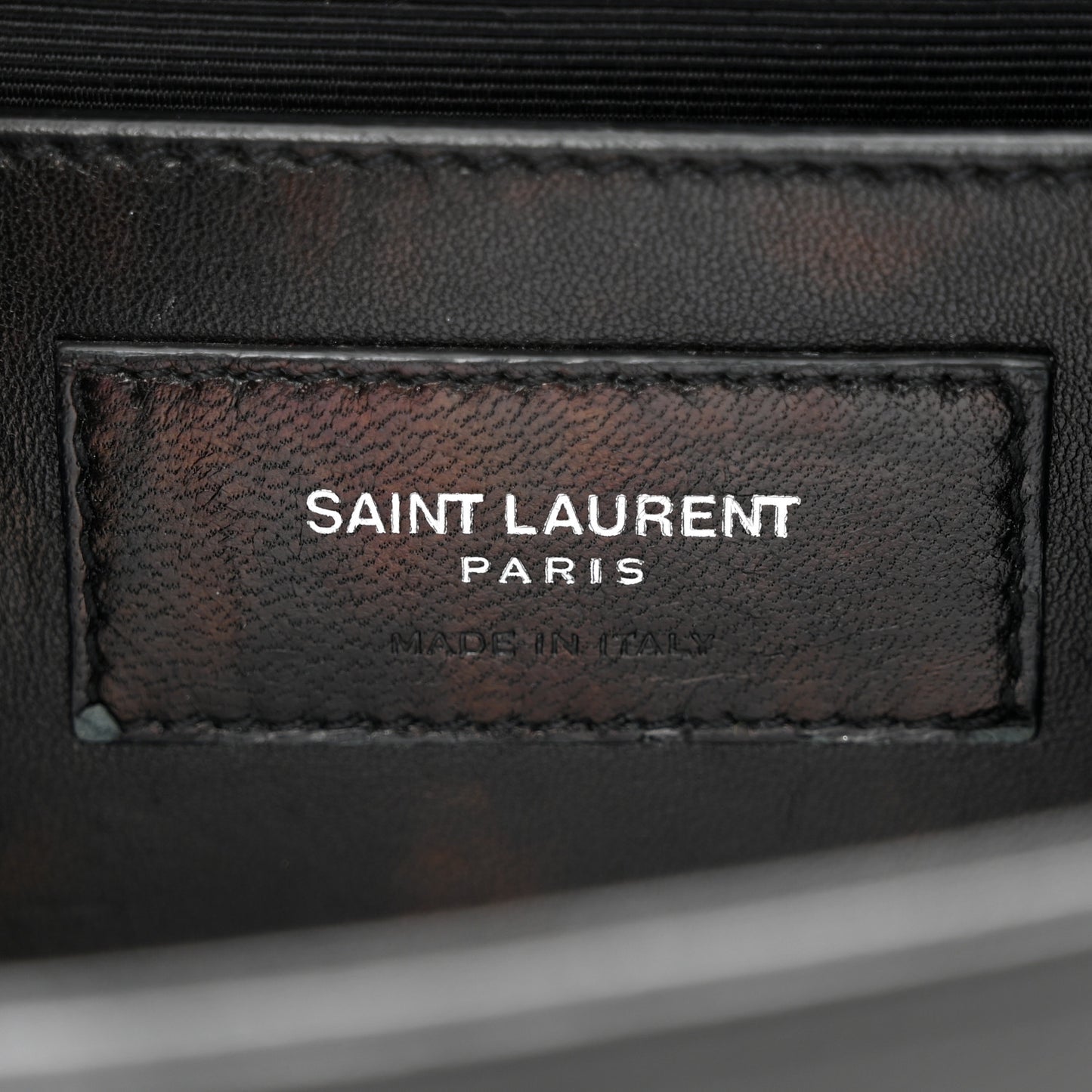 Grain De Poudre Small Monogram Kate Satchel Black
