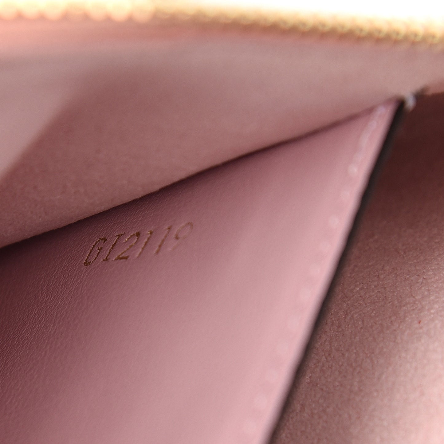 Monogram Giant Double Zip Pochette Rouge