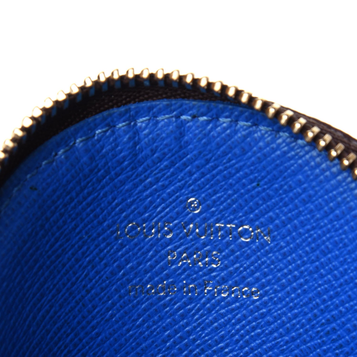 Louis Vuitton Monogram 2019 Christmas Animation Round Coin Purse Blue 5 of 9