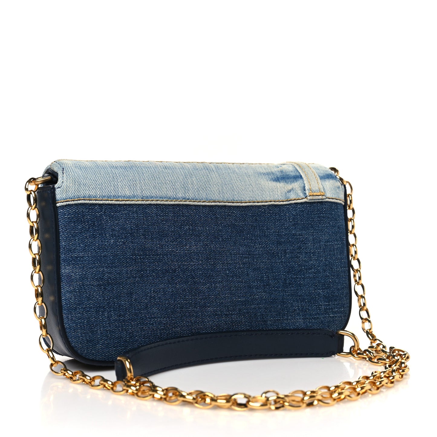 Denim DG Girls Shoulder Bag Blue