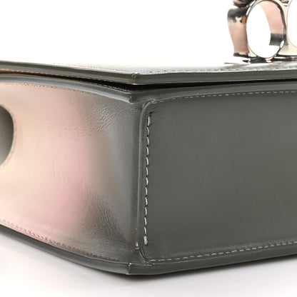 Alexander McQueen Ombre Calfskin Knuckle Jeweled Satchel Military Multicolor 8 of 10