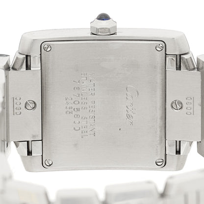 Cartier Stainless Steel 25mm Tank Francaise Quartz Watch 4 of 4