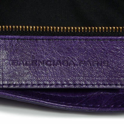 Balenciaga Agneau Giant 21 Gold Hardware City Dark Violet 8 of 11