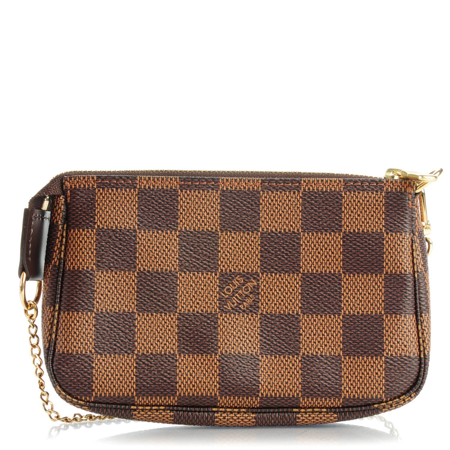 Louis Vuitton Damier Ebene Mini Pochette Accessories 1 of 7