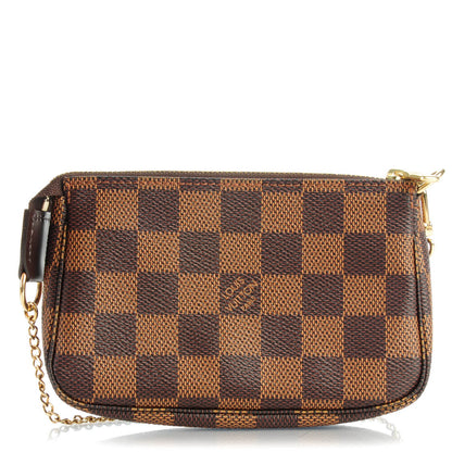 Louis Vuitton Damier Ebene Mini Pochette Accessories 1 of 7