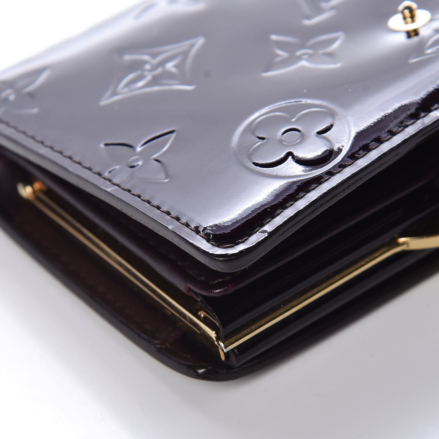 Vernis French Purse Wallet Amarante