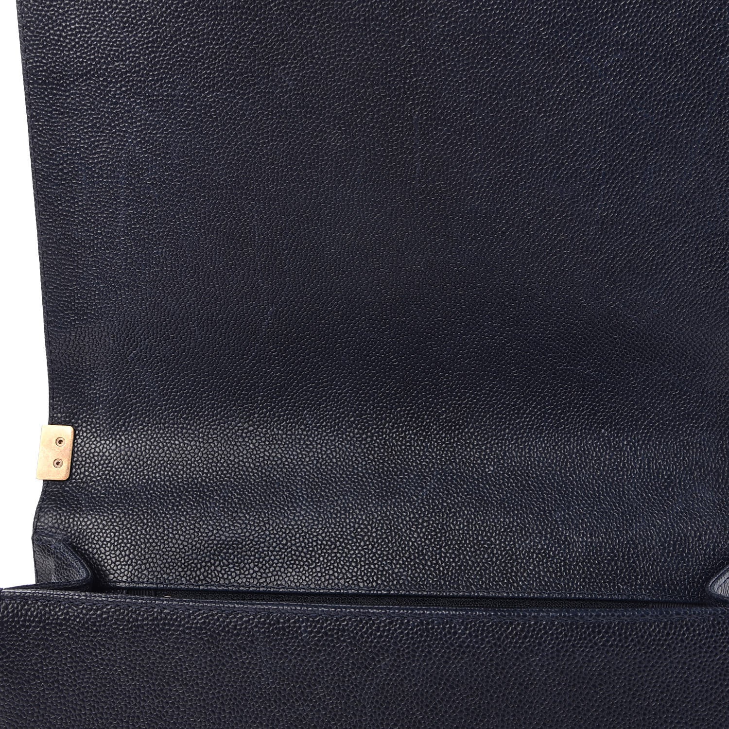 Chanel Caviar Quilted Large Boy Flap Blue 8 of 14