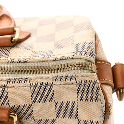 Louis Vuitton Damier Azur Speedy Bandouliere 25 12 of 13