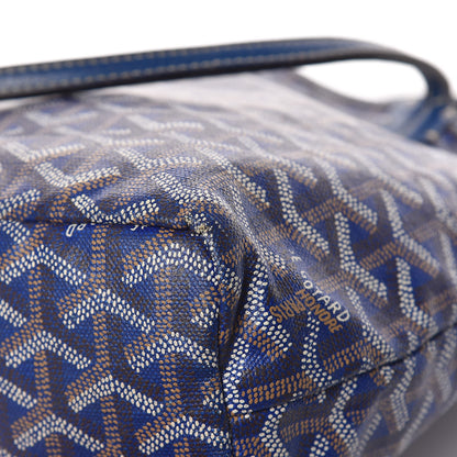 Goyard Saint Louis Junior Jr PM Tote Blue 25 of 26