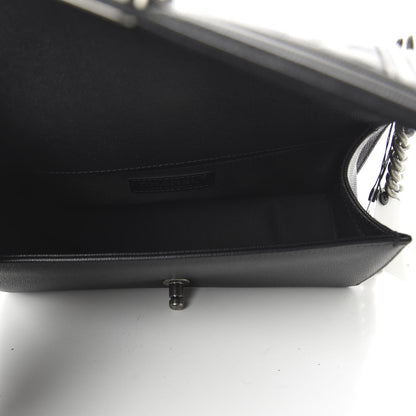 Chanel Caviar Quilted Medium Boy Flap Black 5 of 10