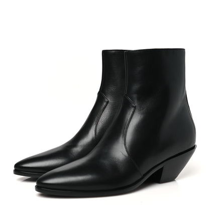 Saint Laurent Calfskin West 45 Chelsea Boots 37 Black 4 of 10