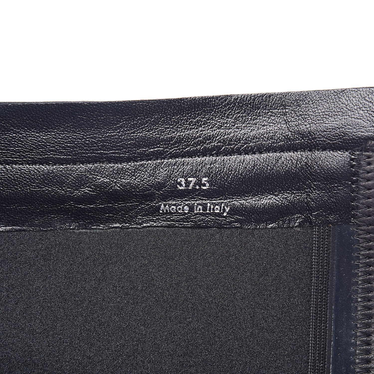 Givenchy Lambskin Platform Over The Knee Boots 37.5 Black 11 of 12