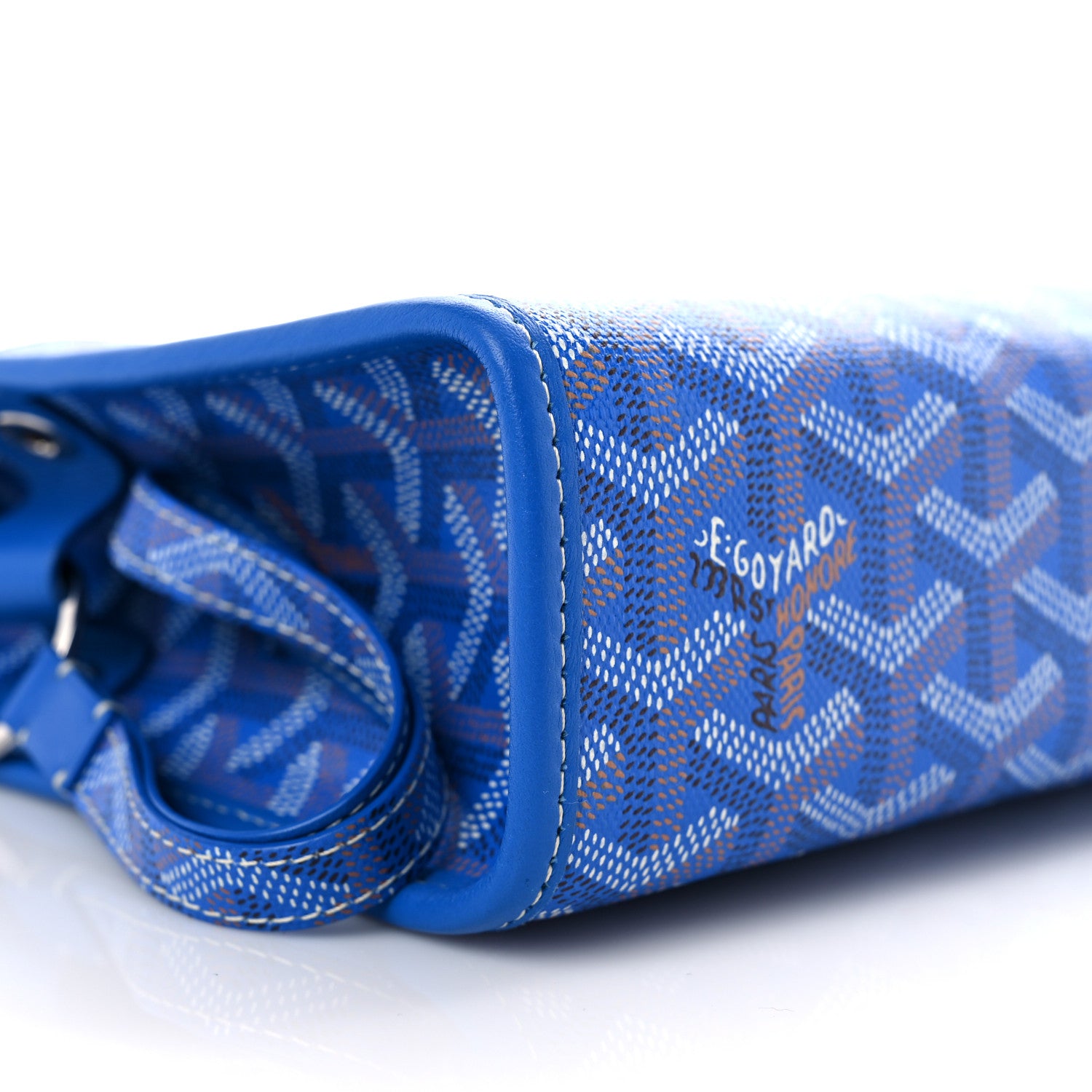 Goyard Goyardine Jouvence Toiletry Pouch Sky Blue 8 of 12