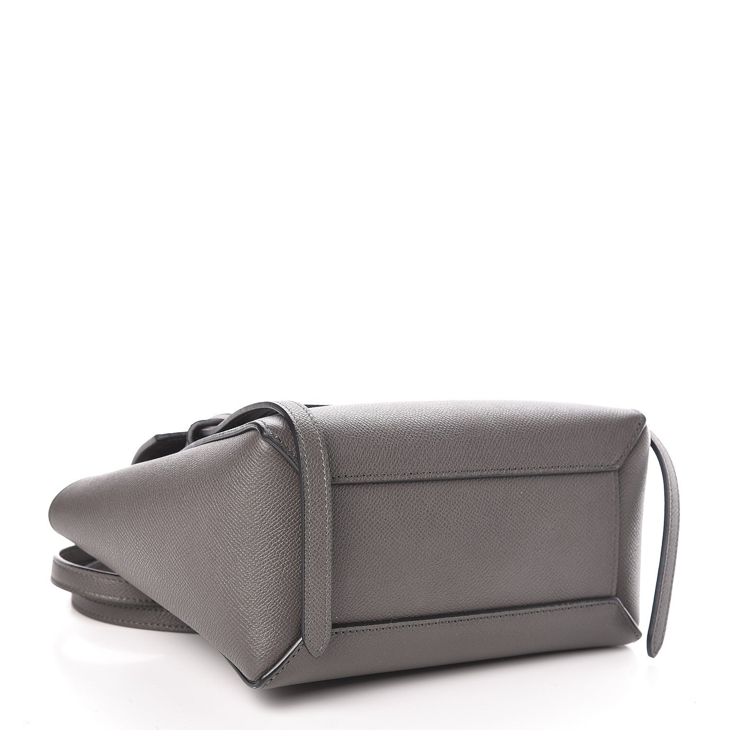 Celine Grained Calfskin Nano Belt Bag Grey 4 of 10