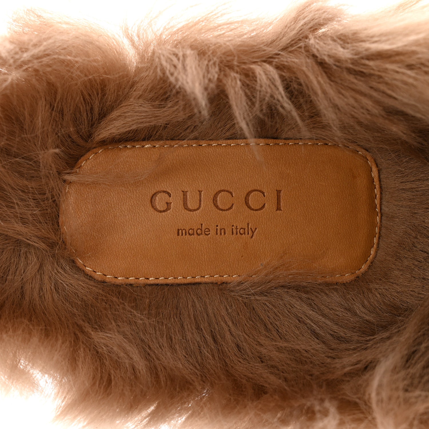 Gucci Velvet Fur Floral Princetown Slippers 38 Black 6 of 8