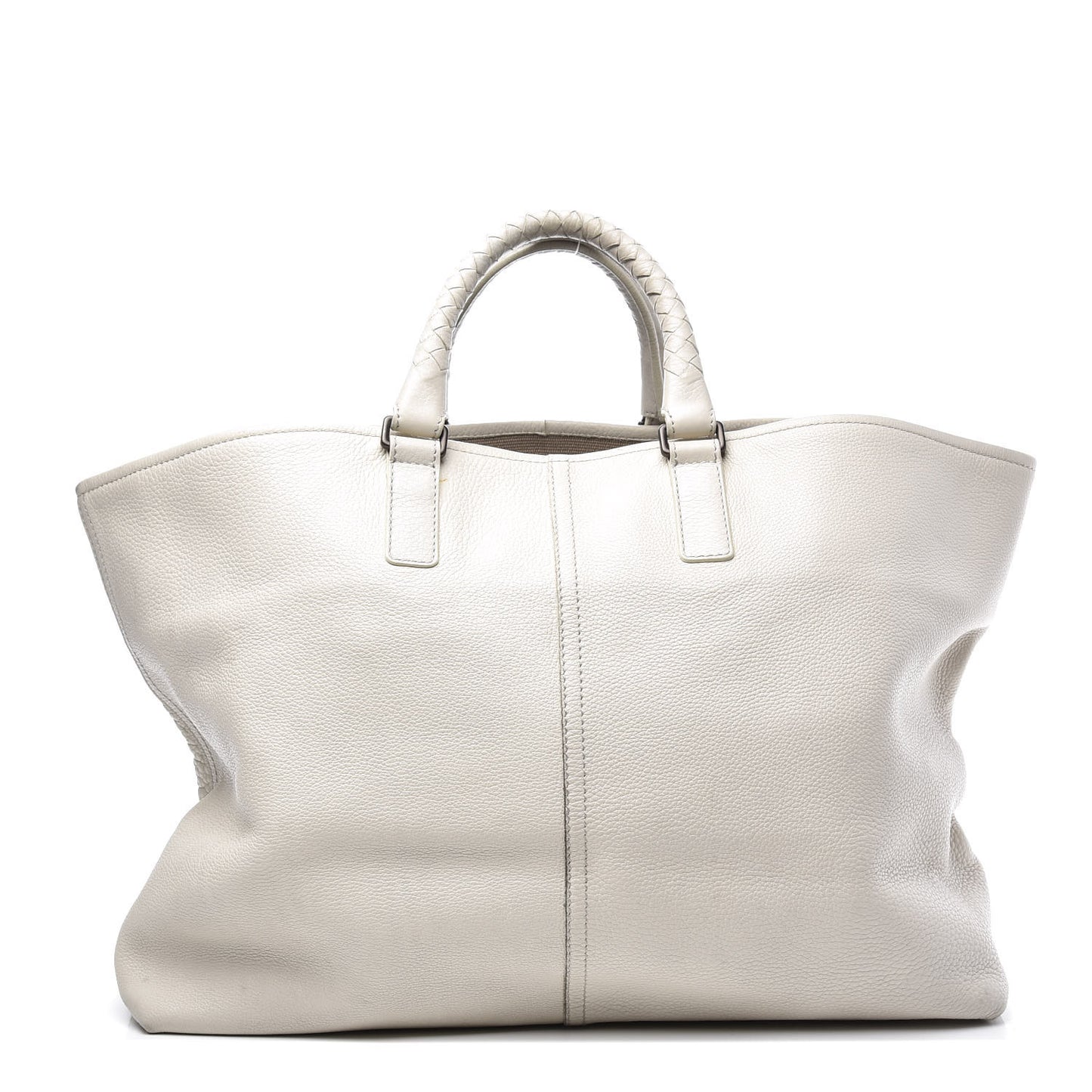 Cervo Deerskin Shopping Tote Marmo