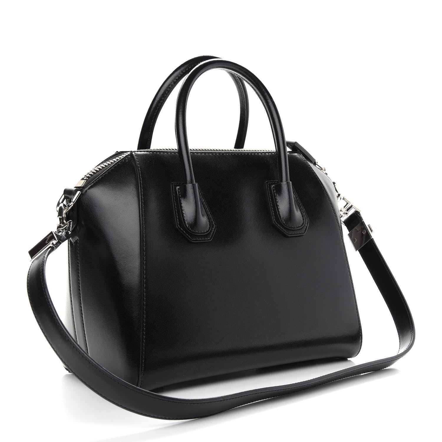 Givenchy Shiny Lord Calfskin Small Antigona Black 3 of 10