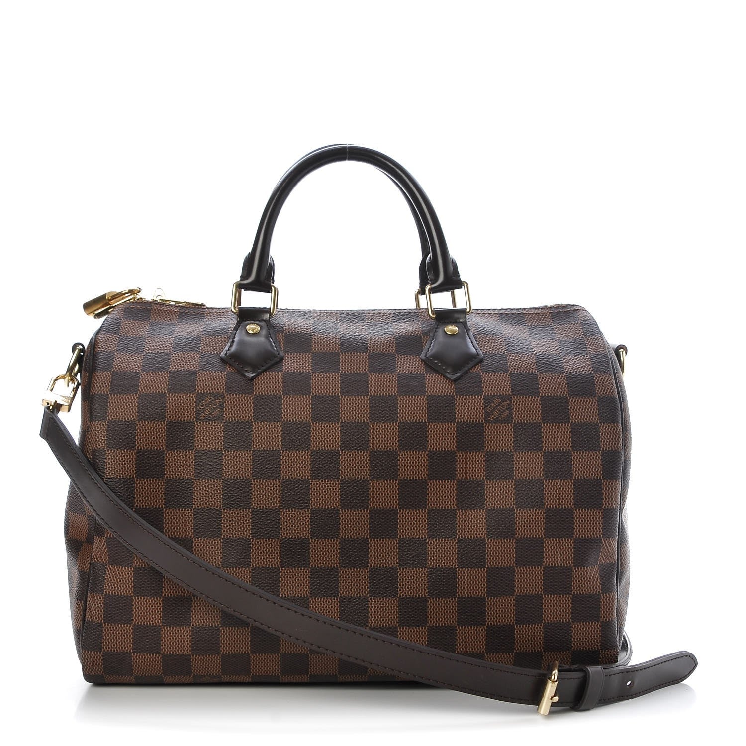 Louis Vuitton Damier Ebene Speedy Bandouliere 30 1 of 8